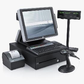 Hewlett Packard HP AP5000 All-in-One Point of Sale System